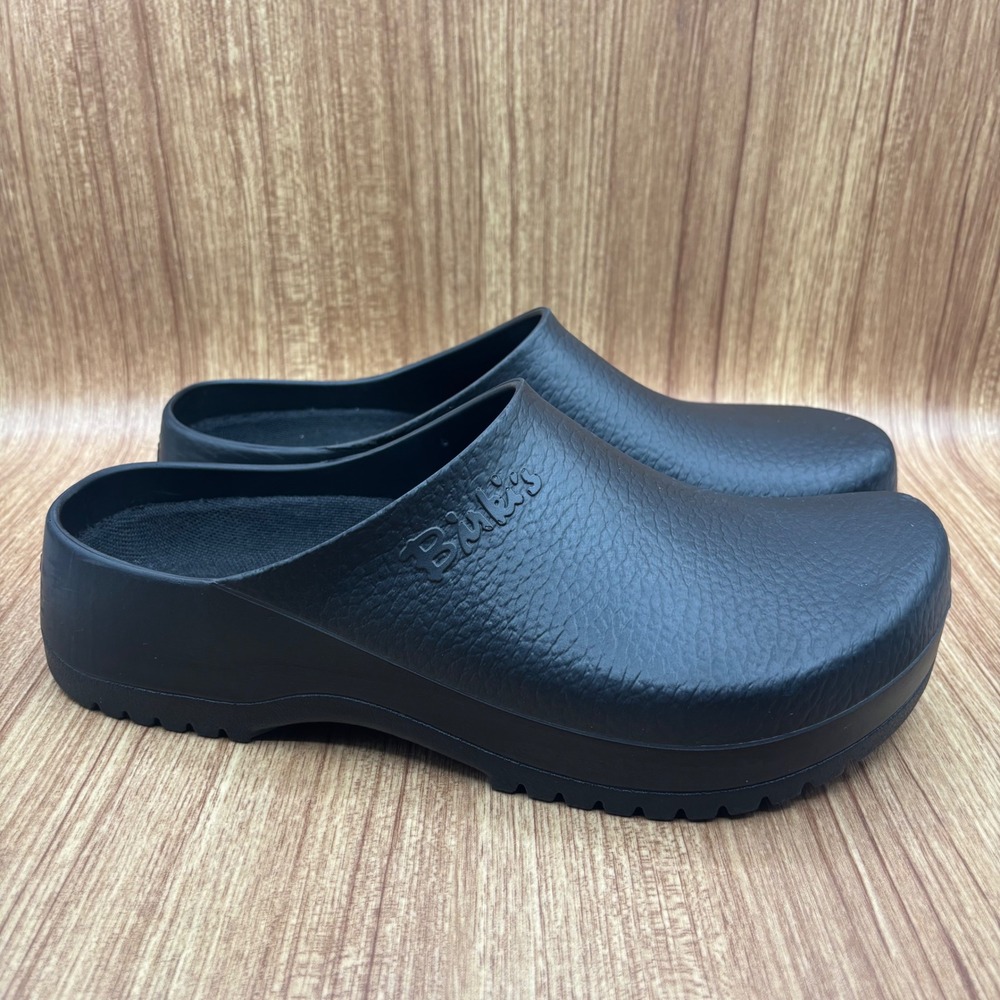 Birkenstock Birki's Super Birki Clogs Black Mens 10 EU 43 Work Garden Shoes